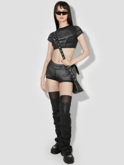 Activewear Printed Jersey Shorts