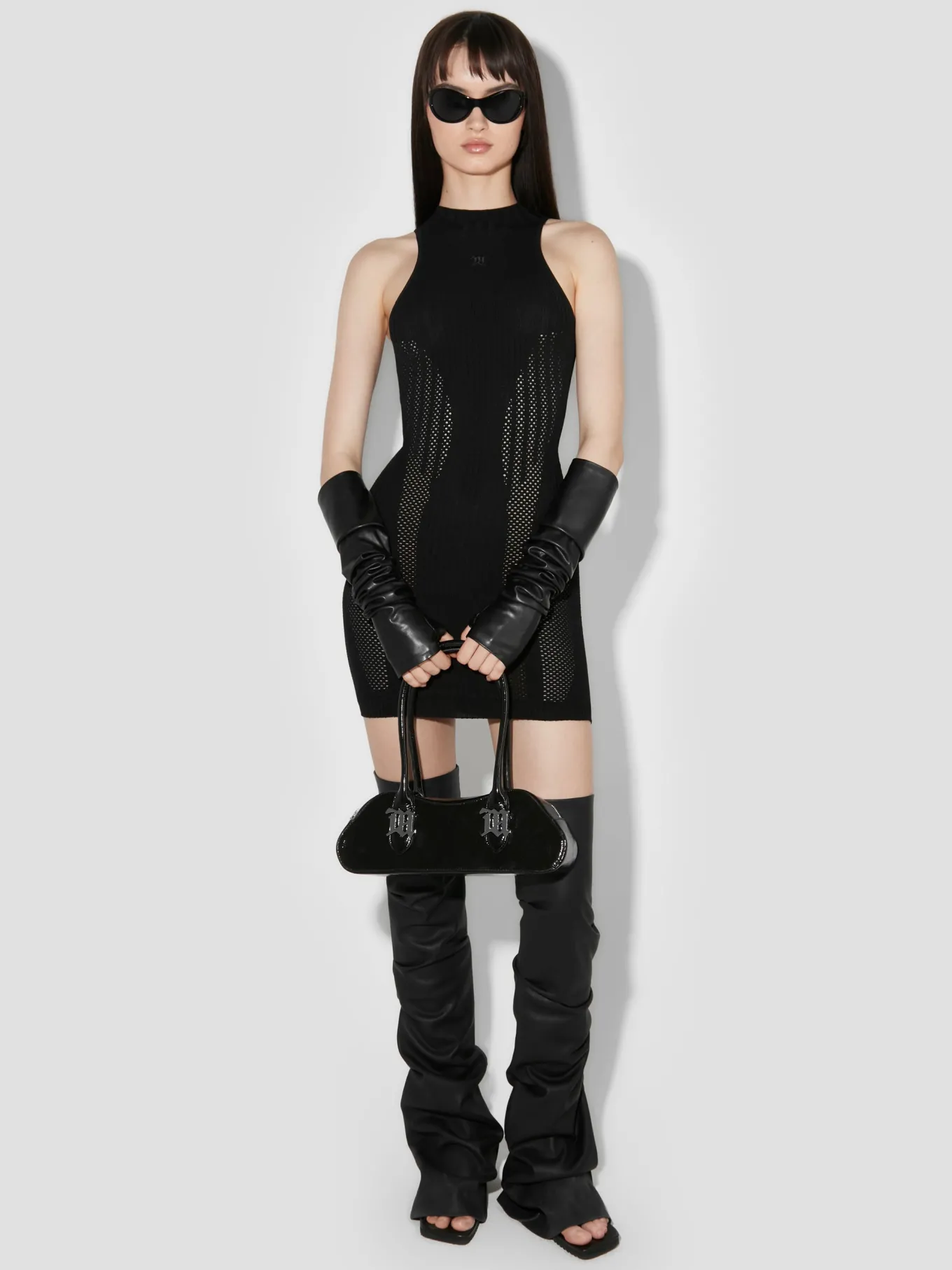 Future Sport Halter Mini Dress