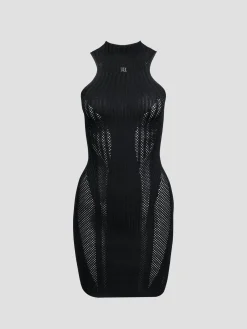 Future Sport Halter Mini Dress