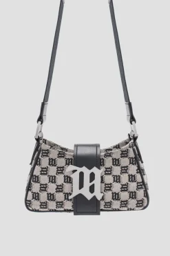 Jacquard Monogram Crossbody Bag Small