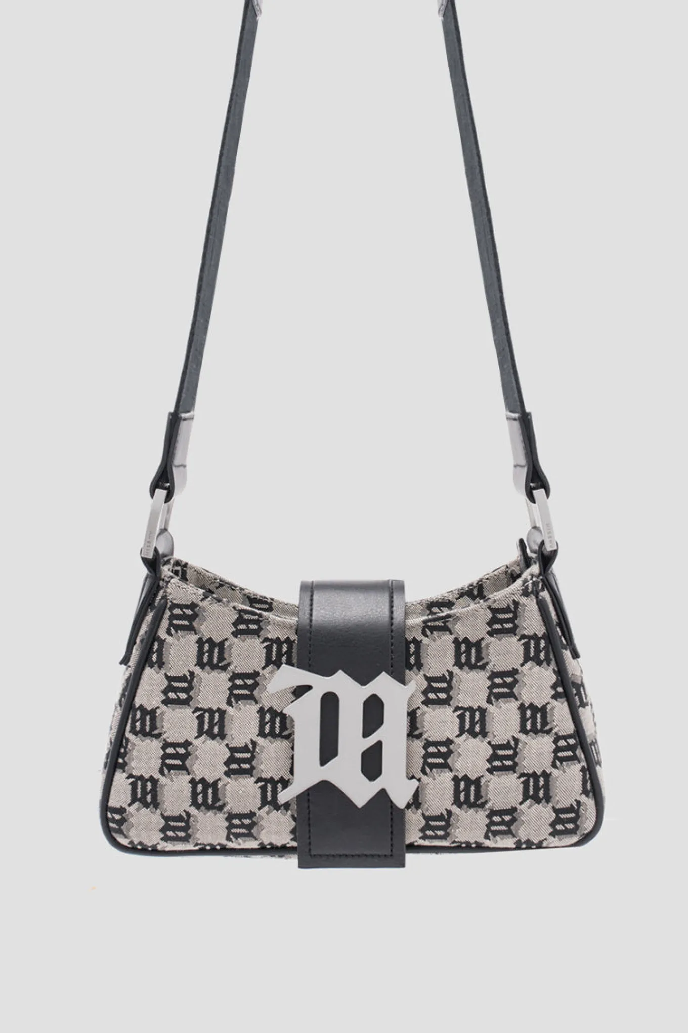 Jacquard Monogram Crossbody Bag Small