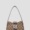 Jacquard Monogram Shoulder Bag Mini