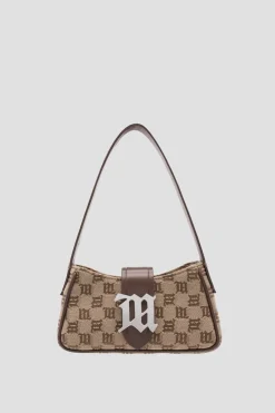 Jacquard Monogram Shoulder Bag Mini