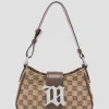 Jacquard Monogram Shoulder Bag Small