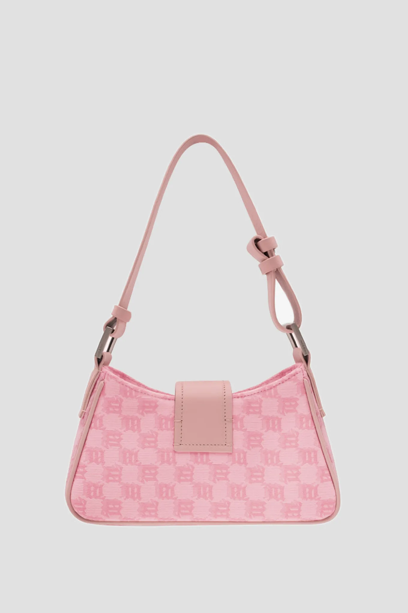 Jacquard Monogram Shoulder Bag Small