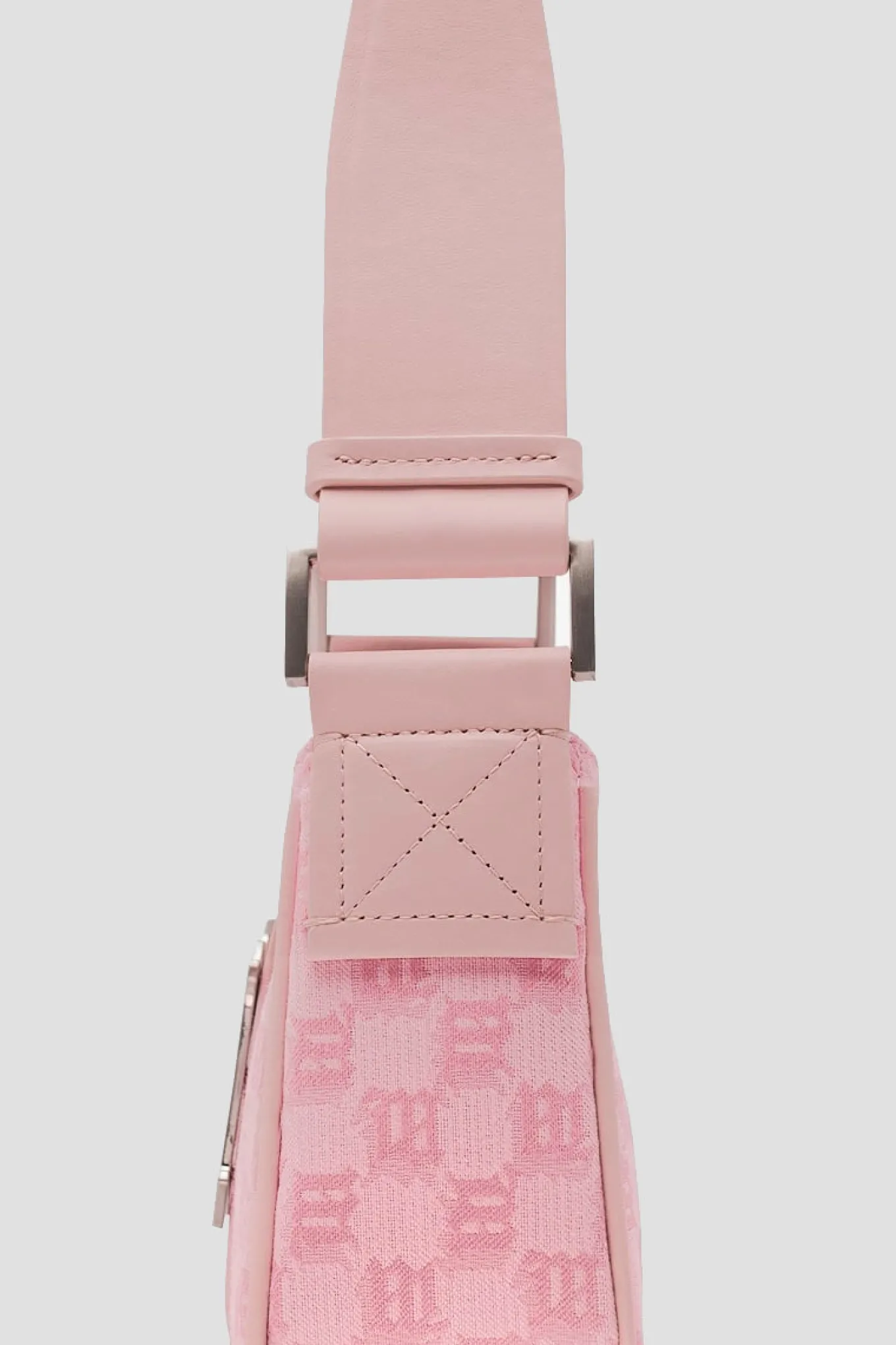 Jacquard Monogram Shoulder Bag Small