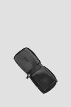 Jacquard Monogram Zipped Wallet