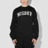 Knitted Varsity Crewneck