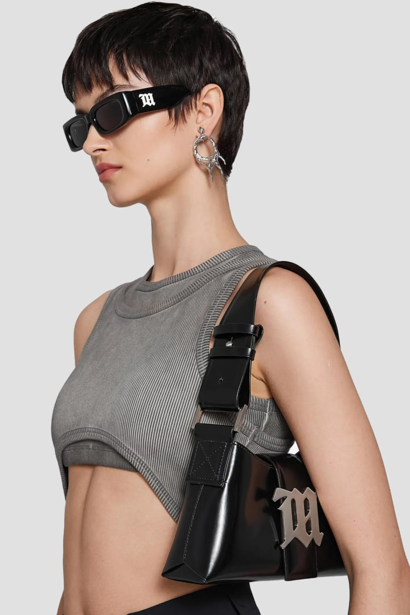 Leather Shoulder Bag Small