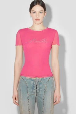 Misbhv Crystal Mesh Baby T-Shirt