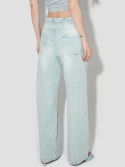 Monogram Ocean Washed Jeans