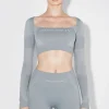 Sport Longsleeve Cropped Square Shaped