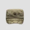 Studded Military Hat
