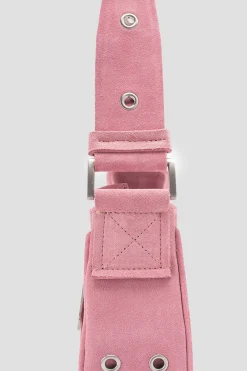 Suede Shoulder Bag Small