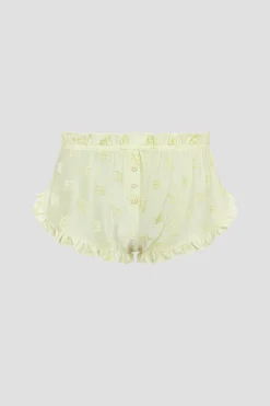 Velour Monogram Pyjama Shorts