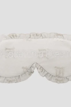 Velour Monogram Sleeping Mask